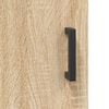 vidaXL Ντουλάπι Sonoma δρυς 69,5 x 34 x 180 εκ. από Επεξεργασμένο Ξύλο