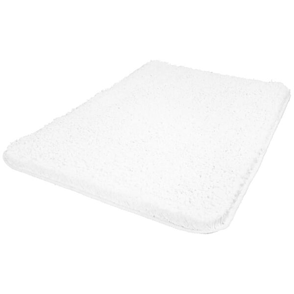 430275 Kleine Wolke Bath Rug "Trend" 60x90 cm White