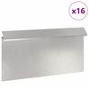 vidaXL &Phi;&rho;ά&kappa;&tau;&eta;&sigmaf; &sigma;&alpha;&lambda;&iota;&gamma;&kappa;&alpha;&rho;&iota;ώ&nu; 16 pcs &Alpha;&sigma;&eta;&mu;ί 50 x 3,5 x 25 &epsilon;&kappa;