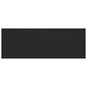 vidaXL &Sigma;&alpha;&beta;&alpha;&nu;&omega;&tau;ό &Pi;&alpha;&rho;&alpha;&theta;ύ&rho;&omicron;&upsilon; &Mu;&alpha;ύ&rho;&omicron; &mu;&epsilon; &xi;ύ&lambda;&iota;&nu;&eta; &upsilon;&phi;ή 160 x 50 x 4,5 &epsilon;&kappa; PVC