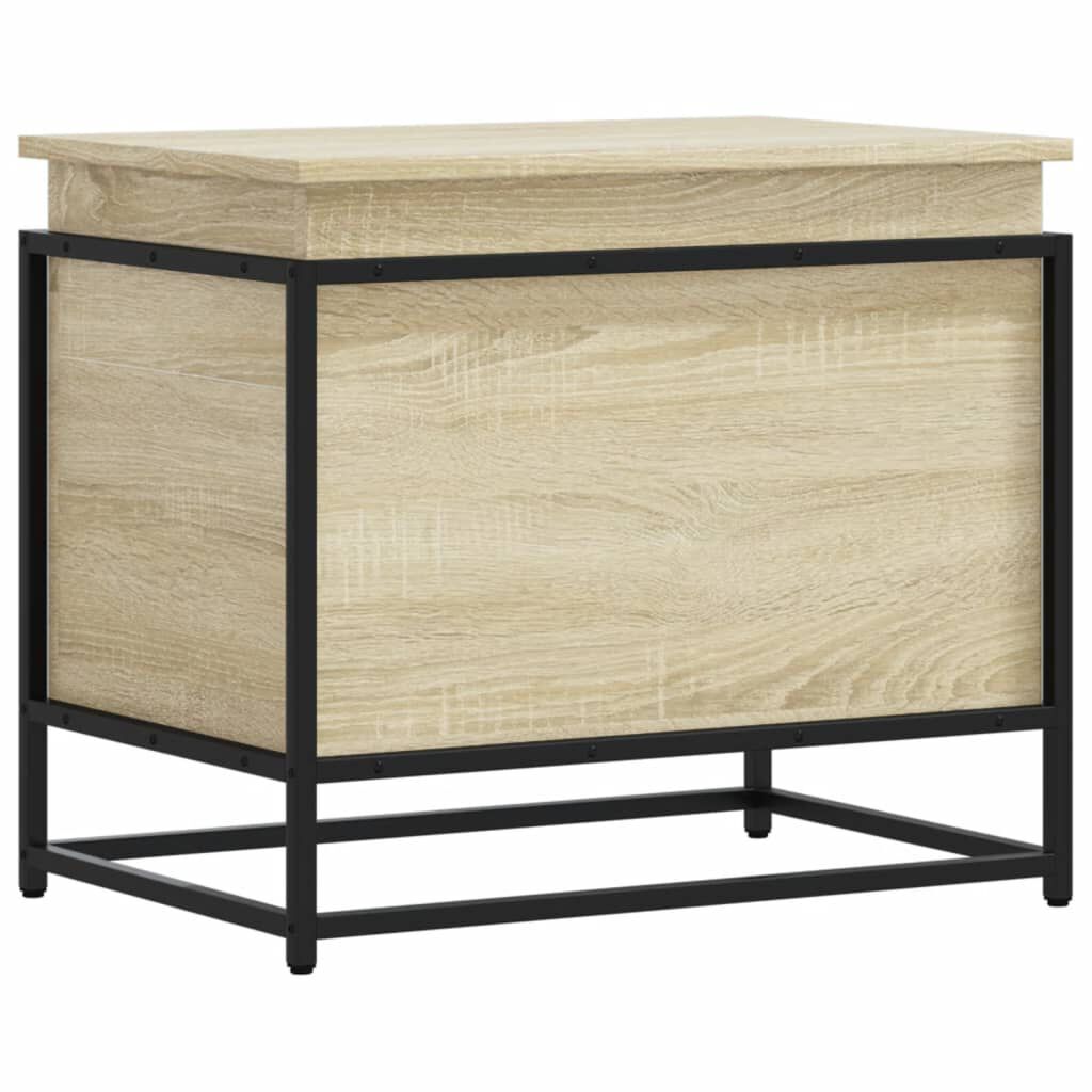 vidaXL Κουτί Αποθήκευσης με Sonoma Δρυς 60x40x51,5 εκ. Επεξ. Ξύλο