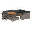 vidaXL &Sigma;&epsilon;&tau; &Kappa;&alpha;&nu;&alpha;&pi;έ &Kappa;ή&pi;&omicron;&upsilon; &mu;&epsilon; &mu;&alpha;&xi;&iota;&lambda;ά&rho;&iota; 13 pcs &Gamma;&kappa;&rho;&iota; &sigma;&upsilon;&nu;&theta;&epsilon;&tau;&iota;&kappa;ό &rho;&alpha;&tau;ά&nu;