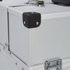 vidaXL Εργαλειοθήκη Ασημί 38 x 22,5 x 34 εκ. Αλουμινίου
