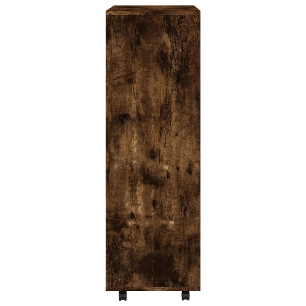 vidaXL Ντουλάπα Καπνιστή Δρυς 80 x 40 x 11 εκ. από Επεξεργασμένο Ξύλο