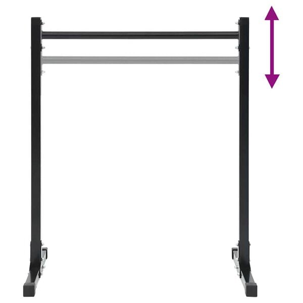 vidaXL Σταθμοί Βύθισης 2 pcs Μαύρο 109 x 90 x 105 εκ