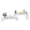 vidaXL Έπιπλο Τηλεόρασης Λευκό 180 x 30 x 43 εκ. από Επεξ. Ξύλο