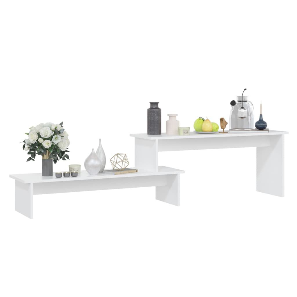 vidaXL Έπιπλο Τηλεόρασης Λευκό 180 x 30 x 43 εκ. από Επεξ. Ξύλο