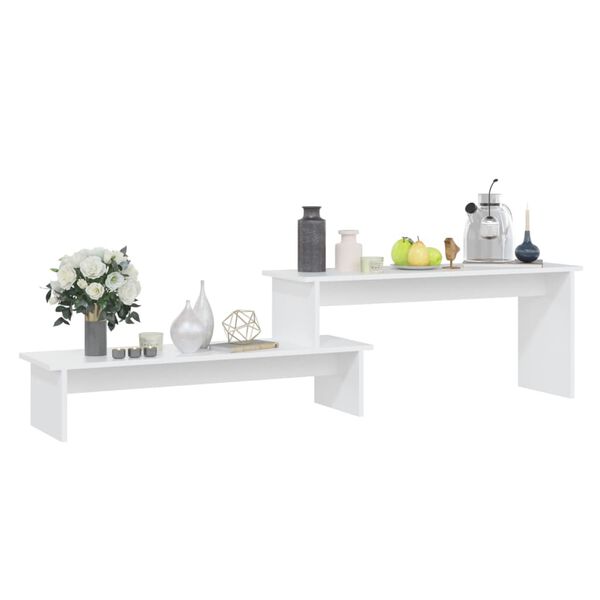 vidaXL Έπιπλο Τηλεόρασης Λευκό 180 x 30 x 43 εκ. από Επεξ. Ξύλο