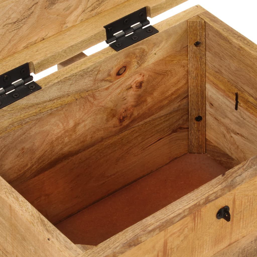 vidaXL Μπαούλο Αποθήκευσης 39 x 28 x 31 εκ. από Μασίφ Ξύλο Μάνγκο