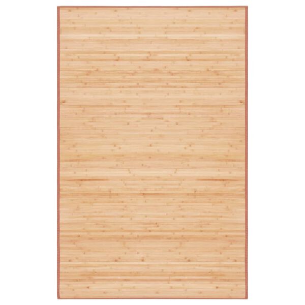 vidaXL Χαλί Καφέ 100 x 160 εκ. από Μπαμπού