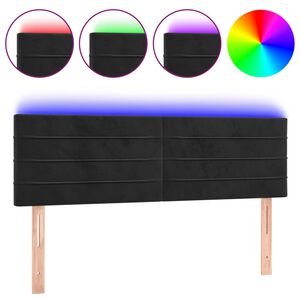 vidaXL &Kappa;&epsilon;&phi;&alpha;&lambda;ά&rho;&iota; &Kappa;&rho;&epsilon;&beta;&alpha;&tau;&iota;&omicron;ύ LED &Mu;&alpha;ύ&rho;&omicron; 144x5x78/88 &epsilon;&kappa;. &Beta;&epsilon;&lambda;&omicron;ύ&delta;&iota;&nu;&omicron;