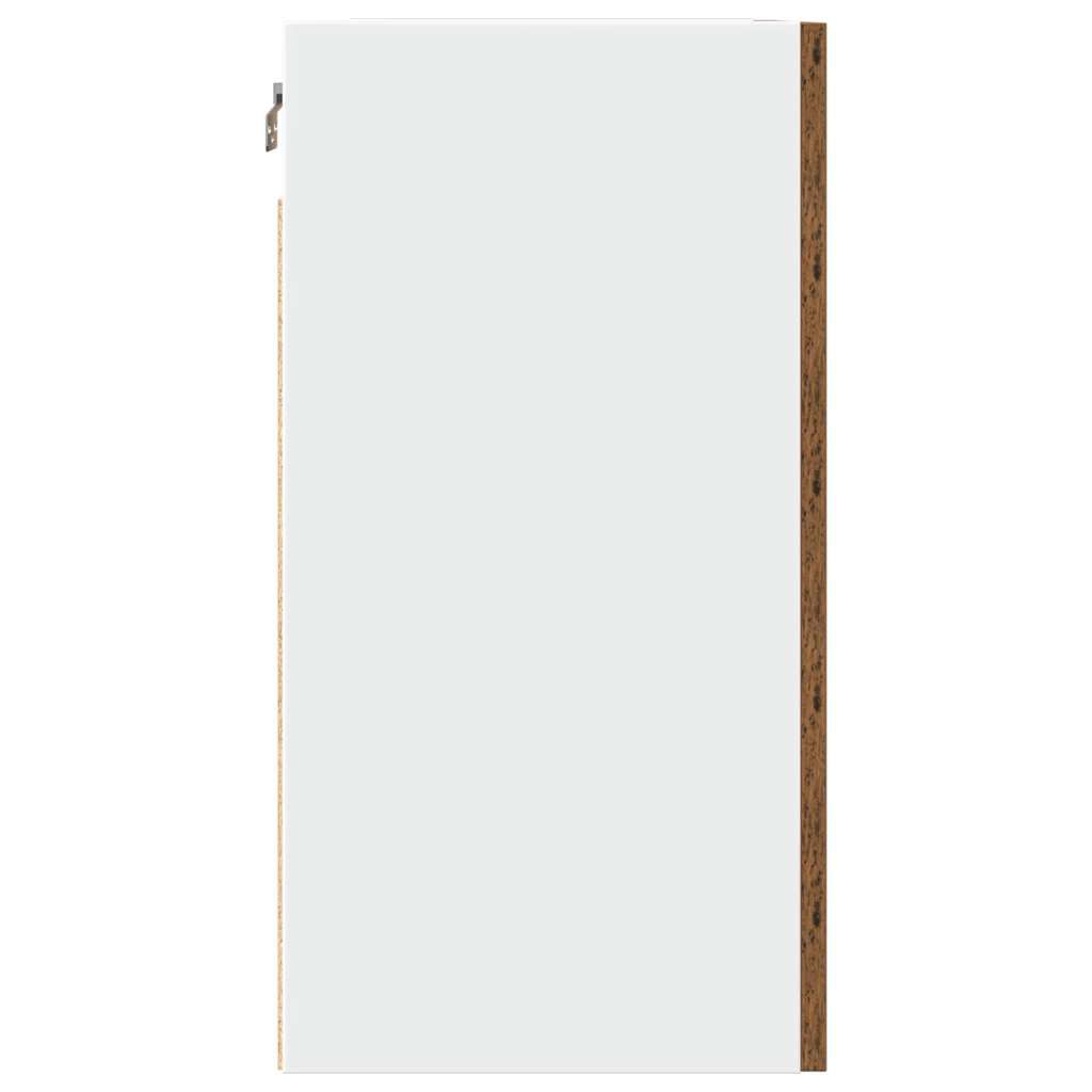 vidaXL κρεμαστό ντουλάπι Lyon από παλιό ξύλο 50x31x60cm