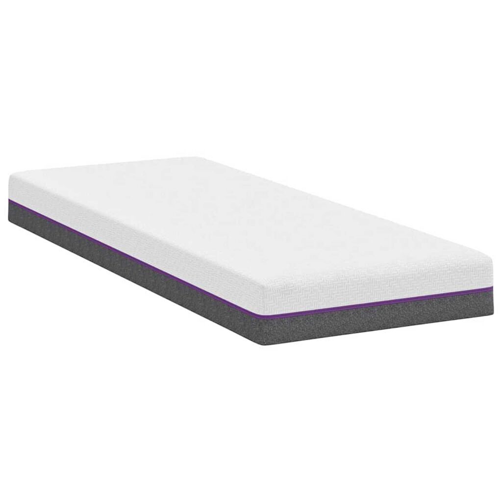 vidaXL Στρώμα Λευκό, Γκρι 70 x 200 cm Pěna
