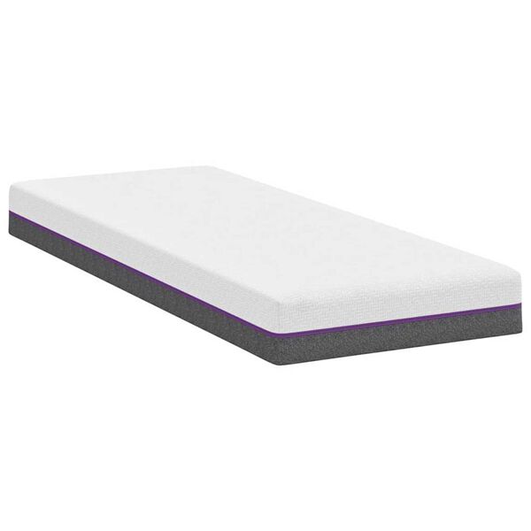 vidaXL Στρώμα Λευκό, Γκρι 70 x 200 cm Pěna