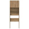 vidaXL Ντουλάπι πλυντηρίου ρούχων Artisan Oak Κατασκευασμένο ξύλο