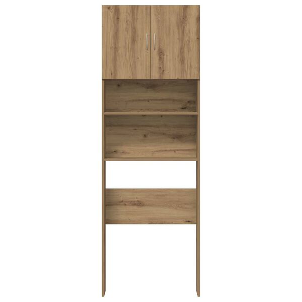 vidaXL Ντουλάπι πλυντηρίου ρούχων Artisan Oak Κατασκευασμένο ξύλο