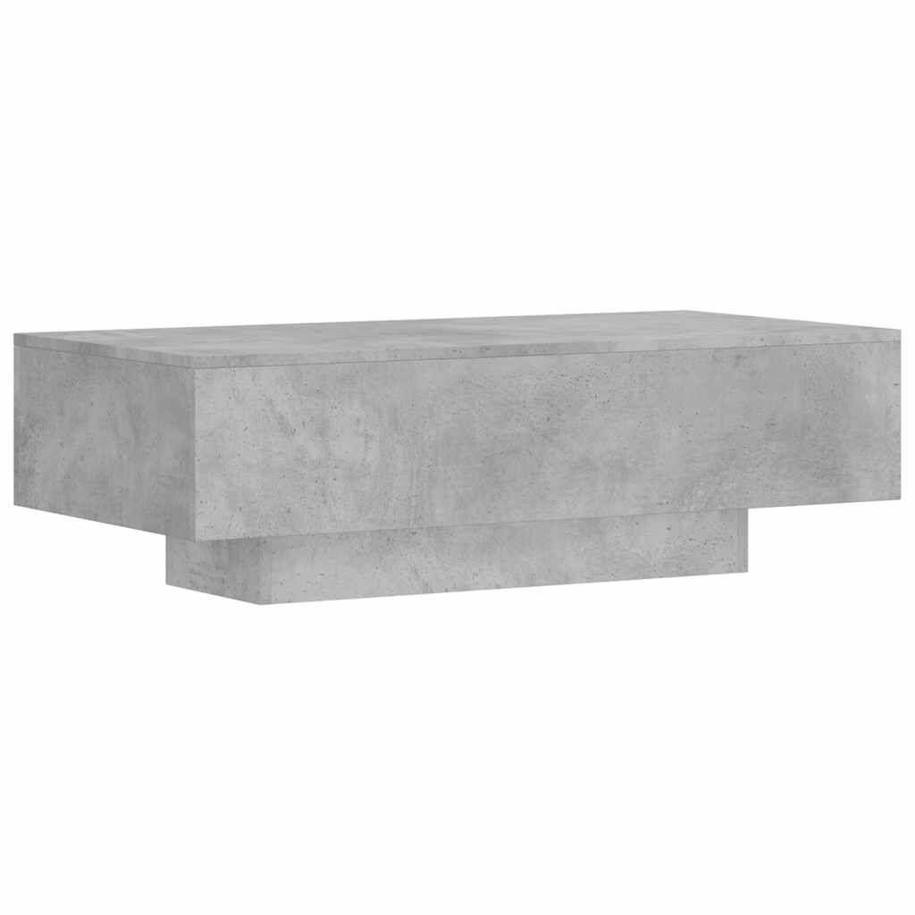 vidaXL Τραπεζάκι Σαλονιού Γκρι Σκυρ. 100 x 49,5 x 31 εκ. Επεξεργ. Ξύλο