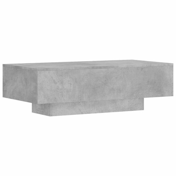 vidaXL Τραπεζάκι Σαλονιού Γκρι Σκυρ. 100 x 49,5 x 31 εκ. Επεξεργ. Ξύλο
