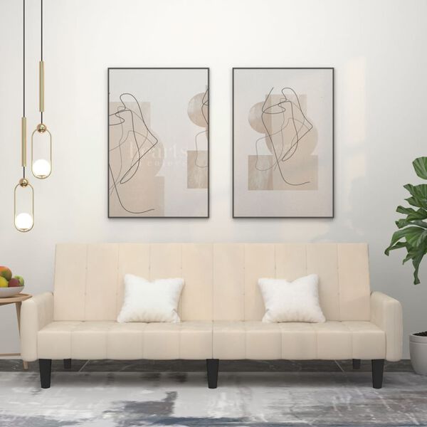 vidaXL &Kappa;&alpha;&nu;&alpha;&pi;έ&sigmaf; &Kappa;&rho;&epsilon;&beta;ά&tau;&iota; &Delta;&iota;&theta;έ&sigma;&iota;&omicron;&sigmaf; &Kappa;&rho;&epsilon;&mu; &Beta;&epsilon;&lambda;&omicron;ύ&delta;&iota;&nu;&omicron;&sigmaf;