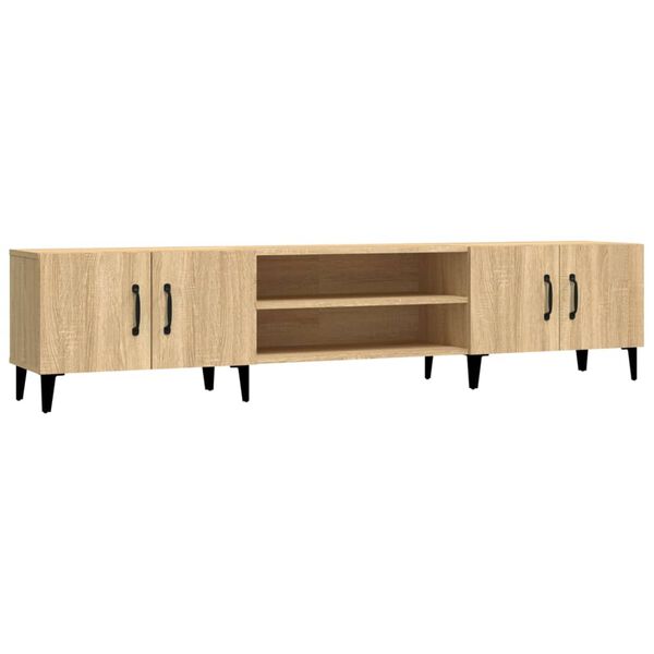 vidaXL Έπιπλο Τηλεόρασης Sonoma Δρυς 180x31,5x40 εκ. από Τεχνητό Ξύλο