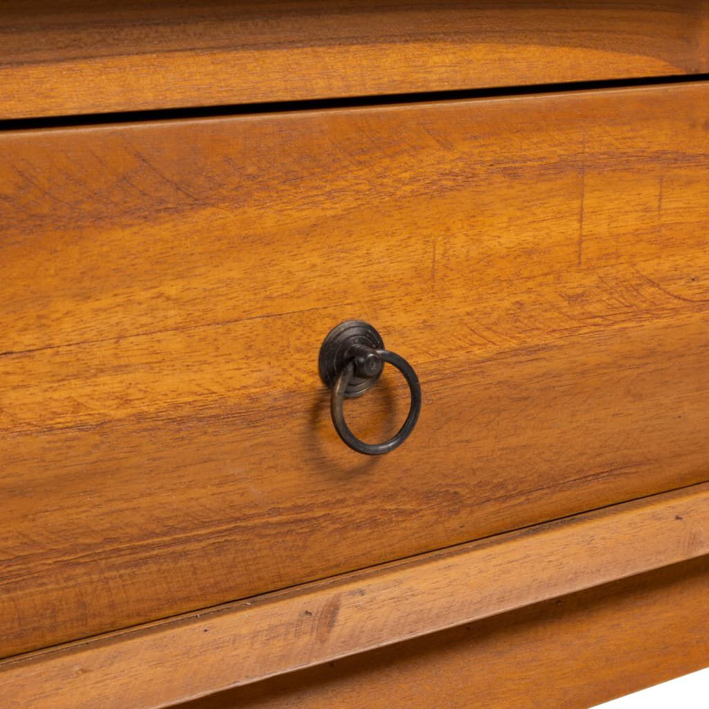 vidaXL Έπιπλο Τηλεόρασης 110x35x40 εκ. από Μασίφ Ξύλο Teak