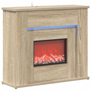 vidaXL &Tau;&zeta;ά&kappa;&iota; &mu;&epsilon; &tau;&alpha;&iota;&nu;ί&alpha; LED Sonoma 63 x 20 x 54,5 cm &Epsilon;&pi;&epsilon;&xi;&epsilon;&rho;&gamma;&alpha;&sigma;&mu;έ&nu;&omicron; &xi;ύ&lambda;&omicron;