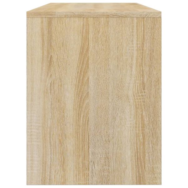 vidaXL Σκαμπό Μπουντουάρ Sonoma δρυς 70 x 35 x 45 εκ. Επεξ. Ξύλο