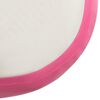 vidaXL Στρώμα Ενόργανης Φουσκωτό Ροζ 800 x 100 x 20 εκ. PVC με Τρόμπα
