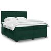 vidaXL &Kappa;&rho;&epsilon;&beta;ά&tau;&iota; Boxspring &mu;&epsilon; &Sigma;&tau;&rho;ώ&mu;&alpha; &Sigma;&kappa;&omicron;ύ&rho;&omicron; &Pi;&rho;ά&sigma;&iota;&nu;&omicron; 180x200&epsilon;&kappa;. &Beta;&epsilon;&lambda;&omicron;ύ&delta;&iota;&nu;&omicron;