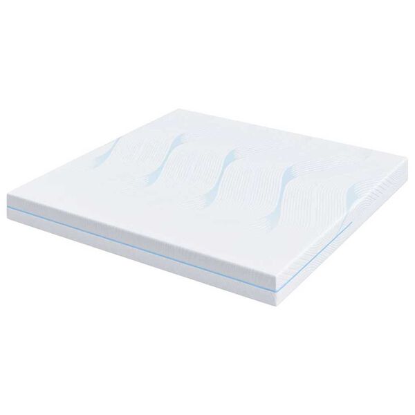 vidaXL Στρώμα Λευκό 200 x 200 cm Pěna