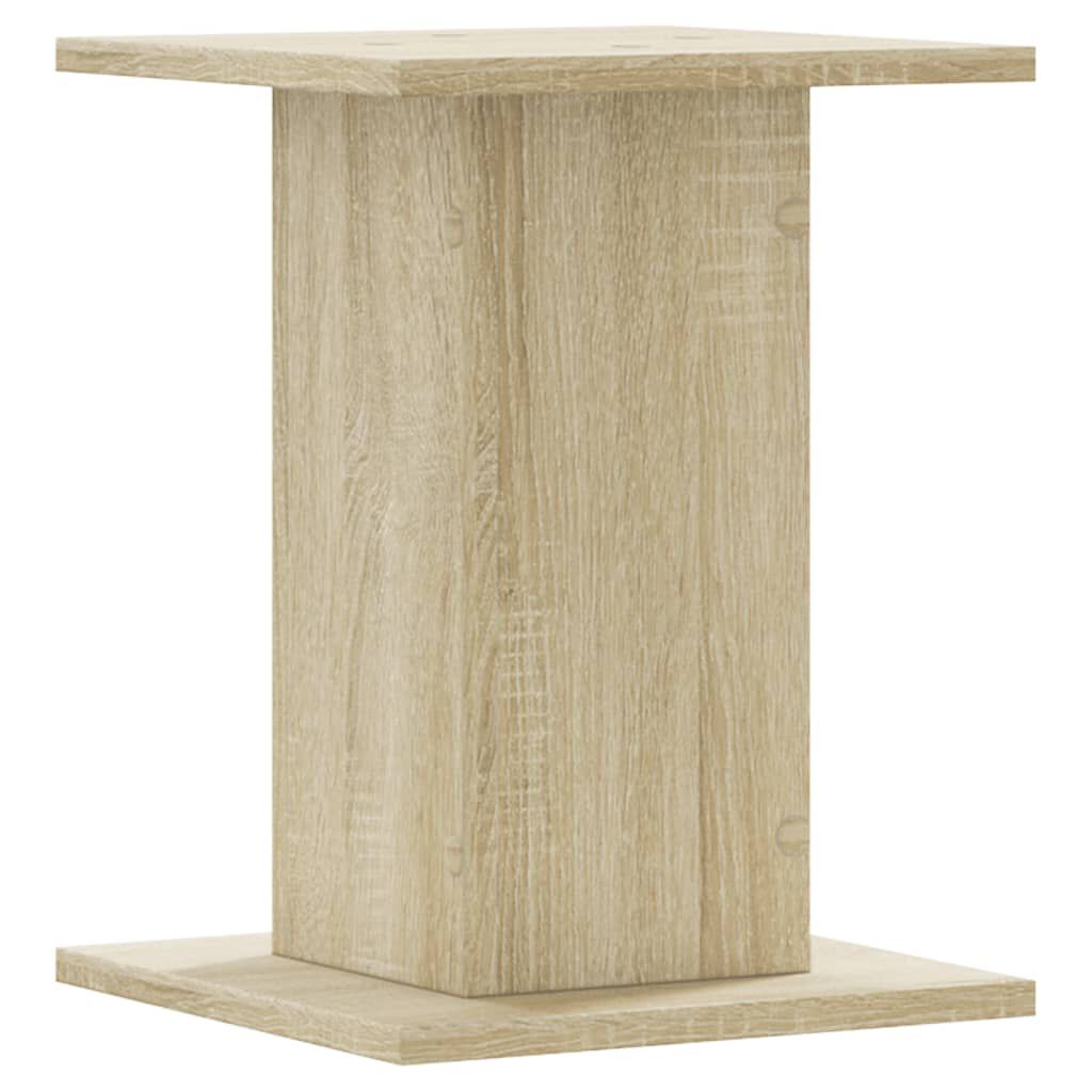 vidaXL Βάσεις Φυτών 2 Τεμ. Sonoma Δρυς 30x30x40 εκ. Επεξεργασμένο Ξύλο