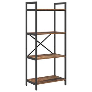 vidaXL &Rho;ά&phi;&iota; &Beta;&iota;&beta;&lambda;ί&omega;&nu; 4 &epsilon;&pi;ί&pi;&epsilon;&delta;&alpha; 56 x 34 x 133,5 &epsilon;&kappa; &Epsilon;&pi;&epsilon;&xi;&epsilon;&rho;&gamma;&alpha;&sigma;&mu;έ&nu;&omicron; &Xi;ύ&lambda;&omicron;