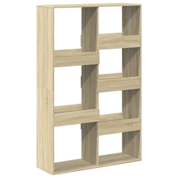 vidaXL Βιβλιοθήκη Sonoma Δρυς 100x33x155,5 εκ. από Επεξεργασμένο Ξύλο