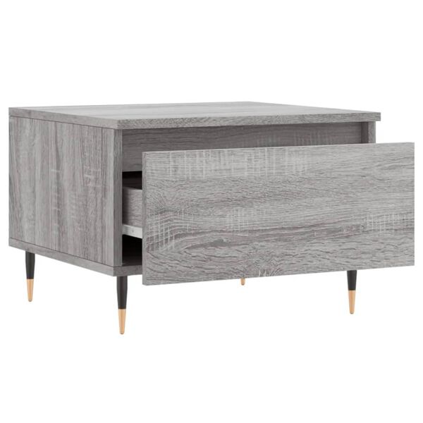 vidaXL Τραπεζάκια Σαλονιού 2 τεμ. Γκρι Sonoma 50x46x35 εκ. Επεξ. Ξύλο