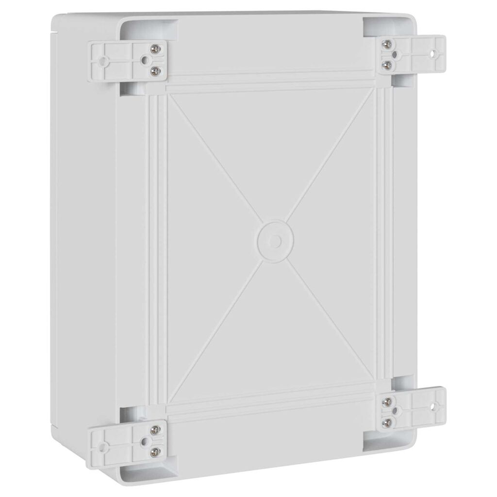 vidaXL Ντουλάπι Ελέγχου Γκρι 30 x 19.5 x 40 εκ. ΑΒΣ Πλαστικό