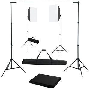 vidaXL &Kappa;&iota;&tau; &Phi;&omega;&tau;&iota;&sigma;&mu;&omicron;ύ &Phi;&omega;&tau;&omicron;&gamma;&rho;&alpha;&phi;&iota;&kappa;&omicron;ύ &Sigma;&tau;&omicron;ύ&nu;&tau;&iota;&omicron; &mu;&epsilon; Softbox &kappa;&alpha;&iota; &Phi;ό&nu;&tau;&omicron;