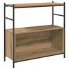 vidaXL &Rho;ά&phi;&iota; &Beta;&iota;&beta;&lambda;ί&omega;&nu; 80 x 30 x 78,5 &epsilon;&kappa; &Epsilon;&pi;&epsilon;&xi;&epsilon;&rho;&gamma;&alpha;&sigma;&mu;έ&nu;&omicron; &Xi;ύ&lambda;&omicron; Artisan Oak