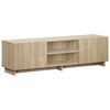 vidaXL &Beta;ά&sigma;&eta; TV 140 x 34.5 x 40 cm Sonoma &Delta;&rho;&upsilon;&sigmaf; &Epsilon;&pi;&epsilon;&xi;&epsilon;&rho;&gamma;&alpha;&sigma;&mu;έ&nu;&omicron; &Xi;ύ&lambda;&omicron;
