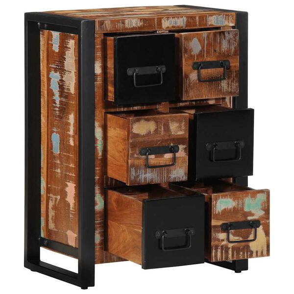 vidaXL Sideboard 50x35x70 cm Ξύλο μασίφ αναγεννημένο