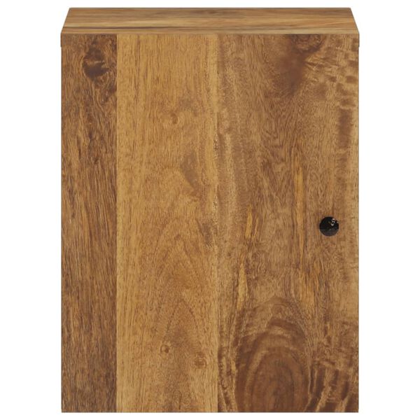 vidaXL Ντουλάπι Μπάνιου Επιτοίχιο 38x33x48 εκ. από Μασίφ Ξύλο Μάνγκο