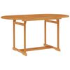 vidaXL &Tau;&rho;&alpha;&pi;έ&zeta;&iota; &Kappa;ή&pi;&omicron;&upsilon; 150 x 90 x 75 &epsilon;&kappa;. &Mu;&alpha;&sigma;ί&phi; &Xi;ύ&lambda;&omicron; Teak