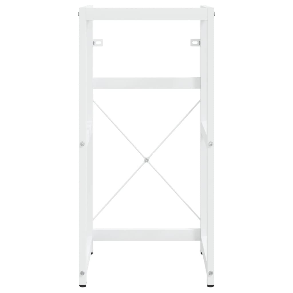 vidaXL Έπιπλο Μπάνιου Λευκό 40 x 38 x 83 εκ. Σιδερένιο