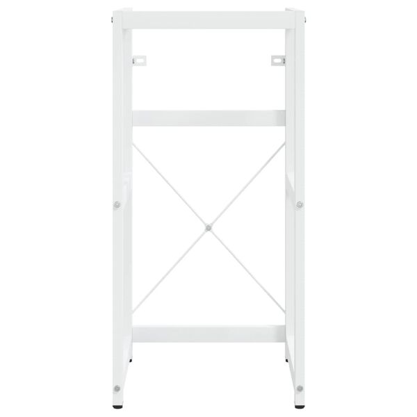 vidaXL Έπιπλο Μπάνιου Λευκό 40 x 38 x 83 εκ. Σιδερένιο