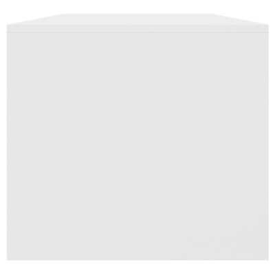 vidaXL Τραπεζάκι Σαλονιού Λευκό 102x50x45 εκ. από Επεξεργασμένο Ξύλο
