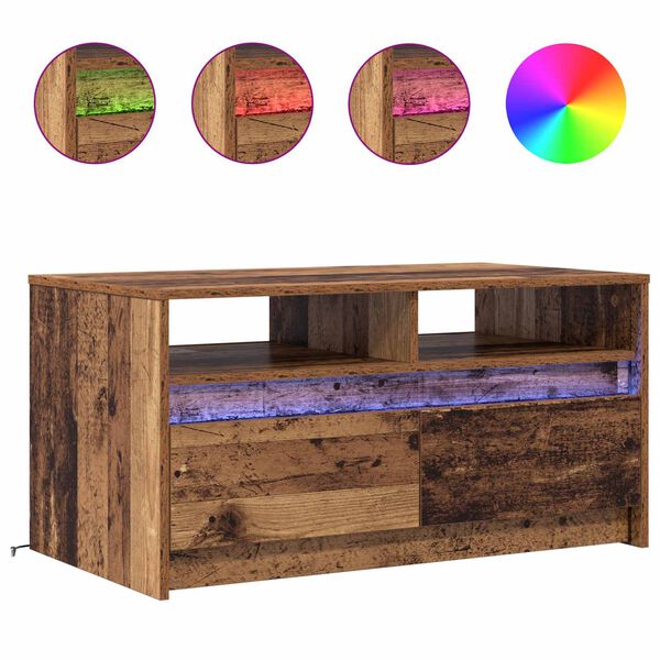 vidaXL &Tau;&rho;&alpha;&pi;&epsilon;&zeta;ά&kappa;&iota; &sigma;&alpha;&lambda;&omicron;&nu;&iota;&omicron;ύ &mu;&epsilon; &sigma;&upsilon;&rho;&tau;ά&rho;&iota; &Pi;&alpha;&lambda;&iota;ό &xi;ύ&lambda;&omicron; 90 x 50 x 45 cm