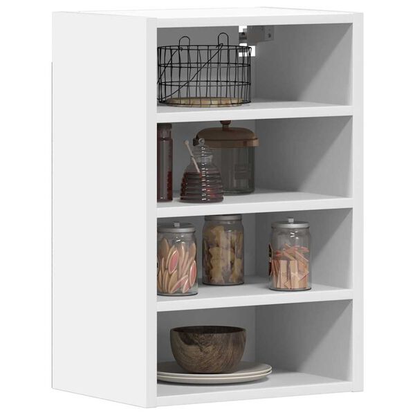 vidaXL κρεμαστό ντουλάπι Riga λευκό 40x29,5x60 cm