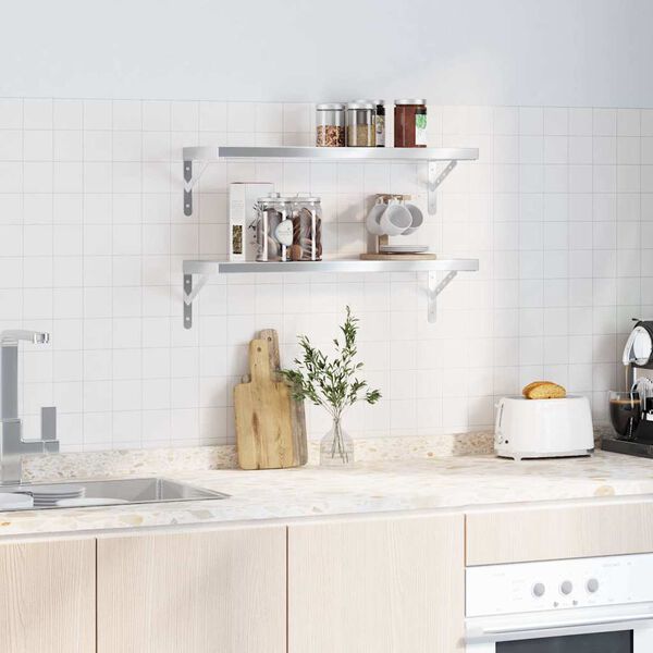 vidaXL &Rho;ά&phi;&iota;&alpha; &Tau;&omicron;ί&chi;&omicron;&upsilon; 2&Tau;&epsilon;&mu;. &Alpha;&sigma;&eta;&mu;ί 75x23,5 &epsilon;&kappa;. &Alpha;&nu;&omicron;&xi;&epsilon;ί&delta;&omega;&tau;&omicron; &Alpha;&tau;&sigma;ά&lambda;&iota;