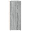 vidaXL Ντουλάπι Γκρι Sonoma 91x29,5x75 εκ. από Επεξεργασμένο Ξύλο