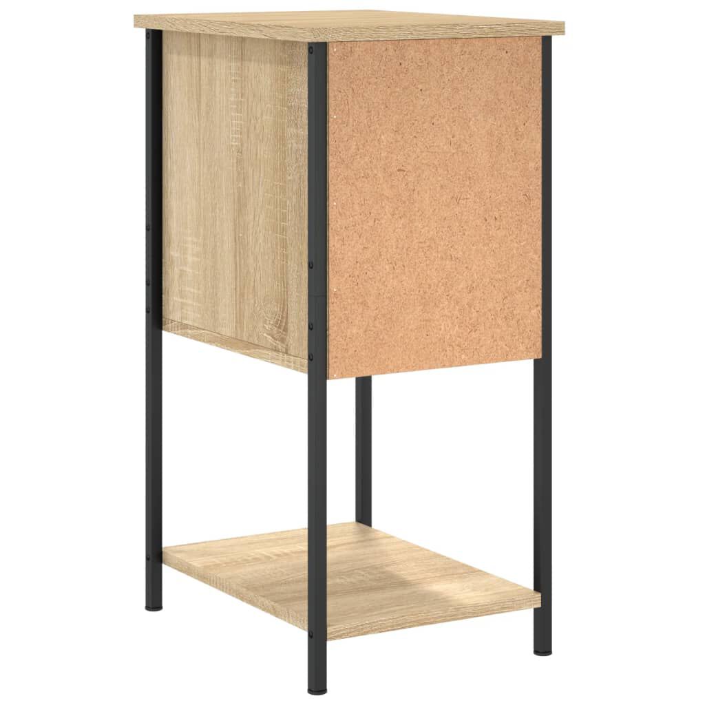 vidaXL Κομοδίνα 2 Τεμ. Sonoma Δρυς 32x42x70 εκ. από Επεξεργασμένο Ξύλο