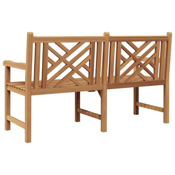 vidaXL παγκάκι Άλλο Καστανό 150 x 60 x 90 εκ Μασίφ ξύλο teak